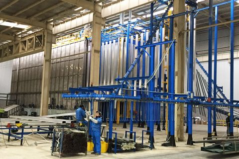 立式噴涂生產線