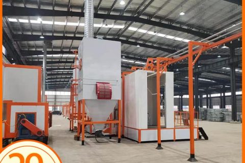 優勢:空調殼體靜電粉末噴塑生產設備的報價多少錢？