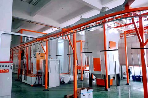 汽車零配件噴涂線（電泳、噴塑）