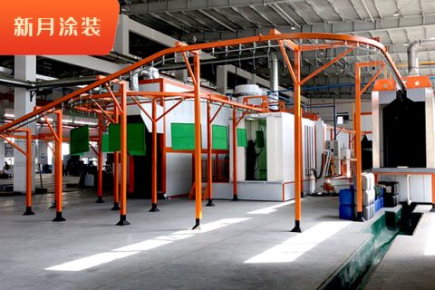 江蘇流水線噴涂設備這樣的上粉率你肯定沒見過！