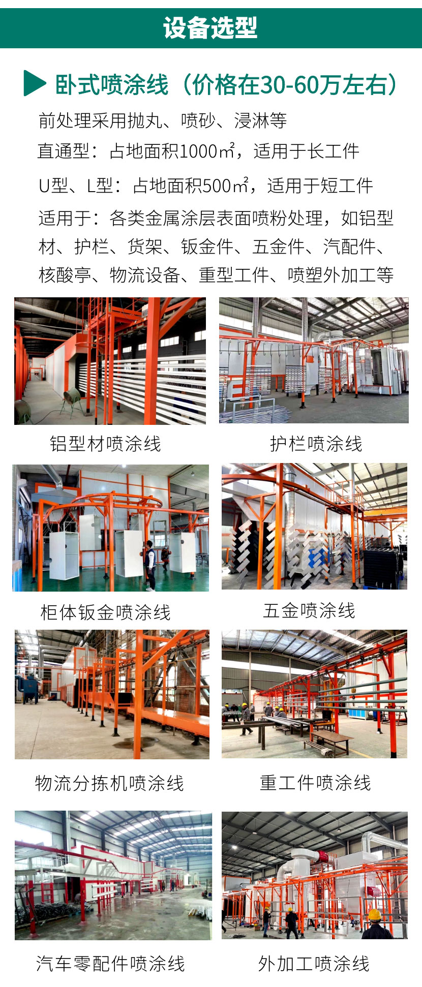 噴塑設備全套價格(型號、配置) 噴塑設備全套價格(型號、配置)