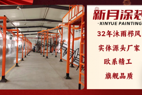 告別粉塵,看新月噴涂線設備這樣開啟環保之旅！