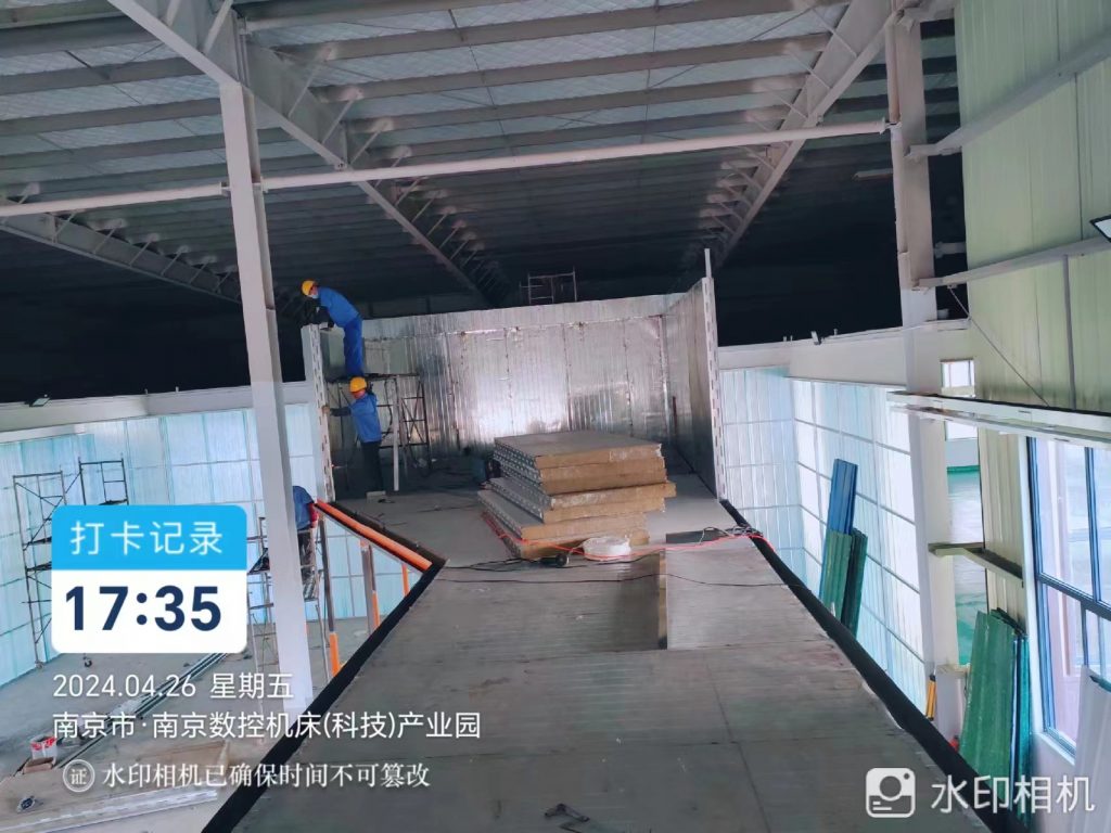 又一安裝項(xiàng)目-南京噴涂生產(chǎn)線定制現(xiàn)場(chǎng)忙！