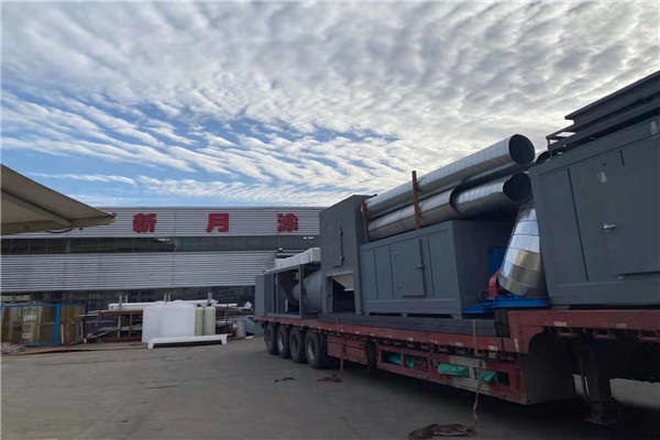 又見發貨季-新月柜體噴塑設備成功發往安徽啦！