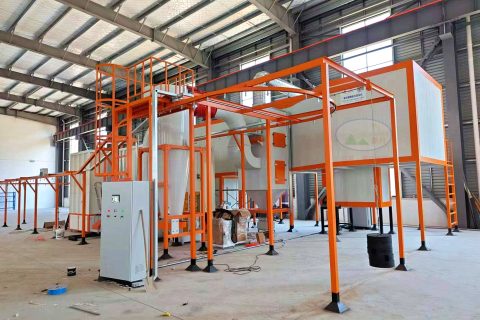 粉末噴涂線設備上的光輝之旅！