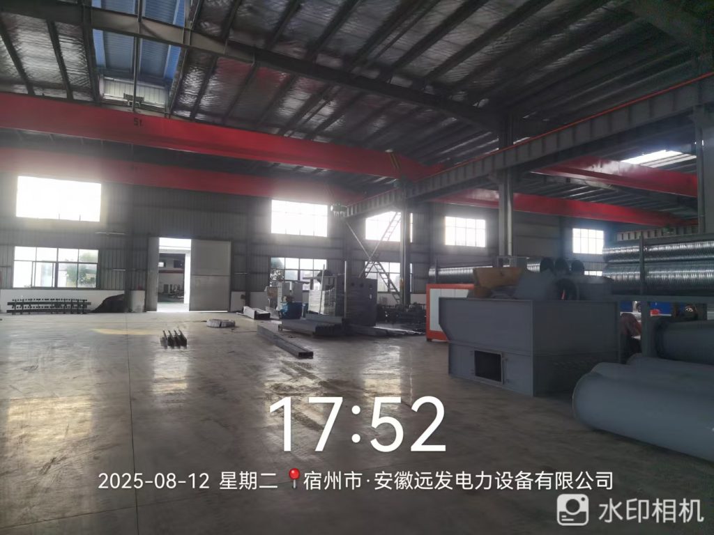 安徽智造新突破：定制配電箱柜體噴涂流水線設備成功落地安裝！