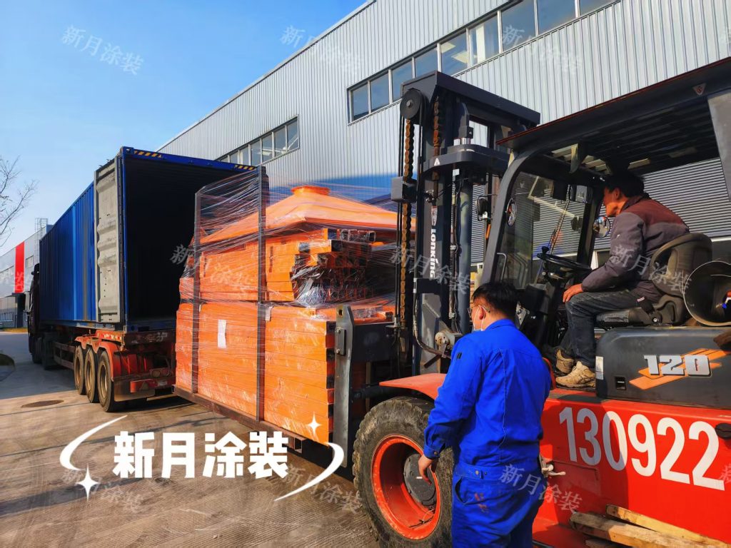 奔赴海外--新月涂裝空調配件金屬噴涂生產線發貨啟航! 奔赴海外--新月涂裝空調配件金屬噴涂生產線發貨啟航!