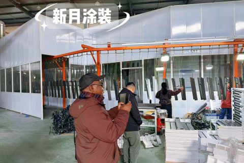 中非合作共啟新篇！非洲客戶蒞臨新月涂裝噴涂設備廠家考察