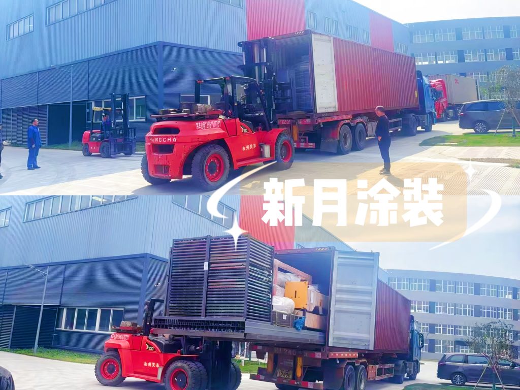 遠涉重洋的忙碌：新月涂裝全自動粉末噴涂生產線奔赴越南與法國！