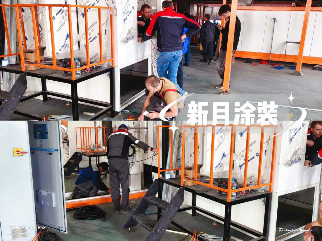 直擊現場-白俄羅斯智能化自動噴涂線安裝時，見證“中國智造”海外落地！